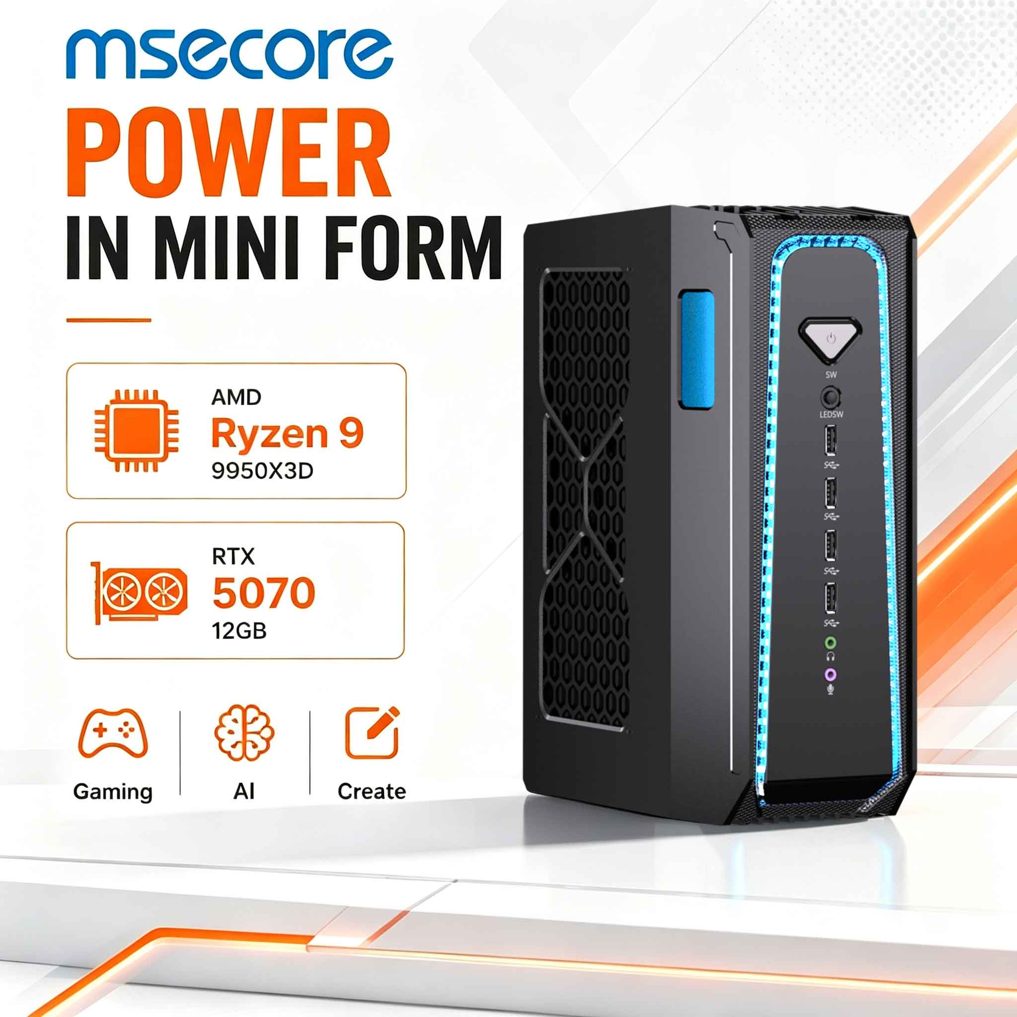 Ddr5 32Gb - MSECORE Liquid Cooling Gaming PC AMD