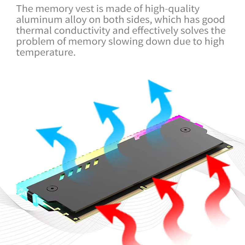 PC Memory Heatsink RM-1 RAM Co - Ddr5 Rgb Ram review and price