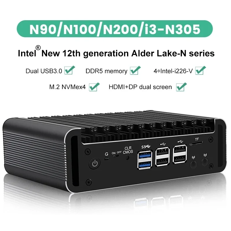 12th Gen Firewall Mini PC Alde - Ddr5 4800Mhz review and price