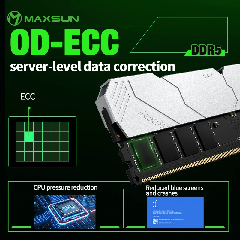 MAXSUN Heatsink Memoria RAM DD - Ddr5 16Gb 6000Mhz review and price