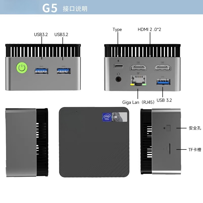 G5 Alder Lake N97 MINI PC Wind - Ddr5 4800Mhz review and price