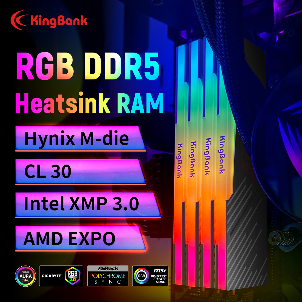 KingBank KRRB DDR5 RGB SoarBla - Ddr5 4800Mhz review and price
