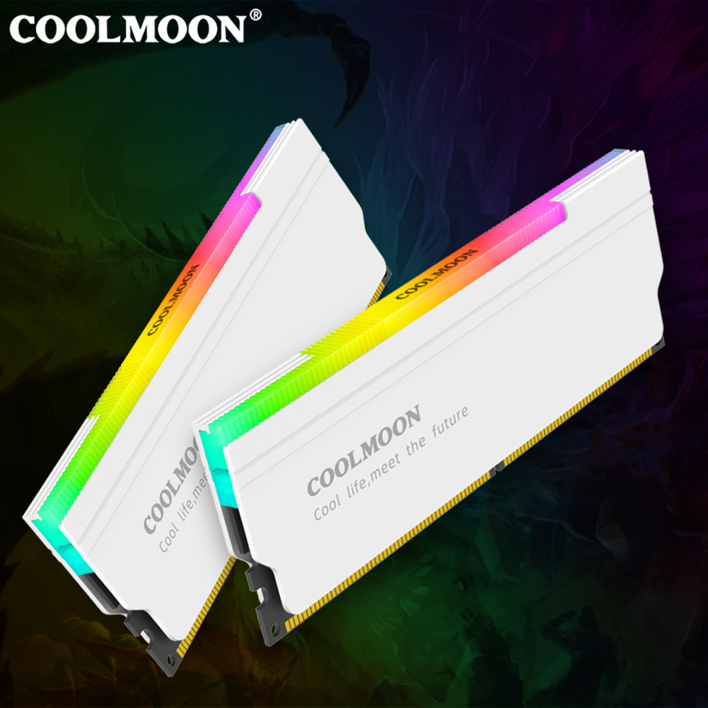 COOLMOON 5V-3PIN ARGB RAM Heat - Ddr5 Rgb Ram review and price