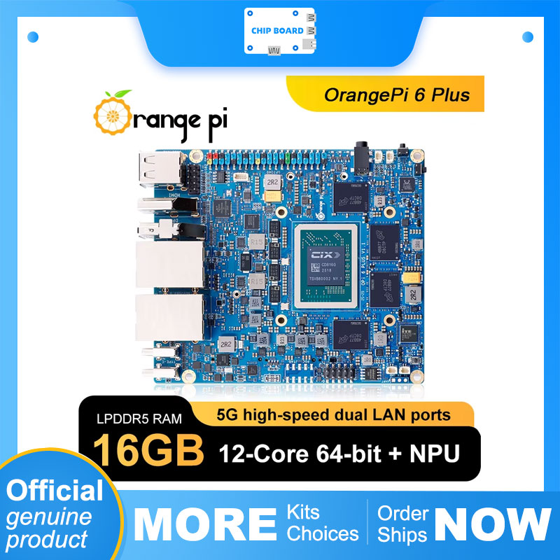 Orange Pi 6 Plus: 16GB/32GB DD - Ddr5 32Gb review and price