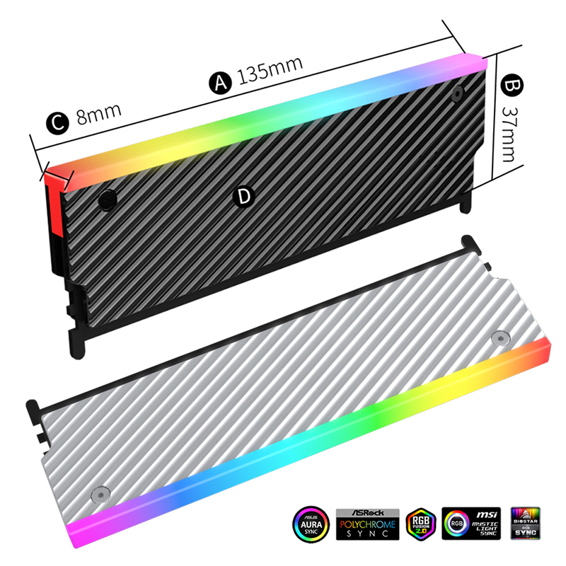ARGB DDR Memory RAM Cooler wit - Ddr5 Rgb Ram review and price