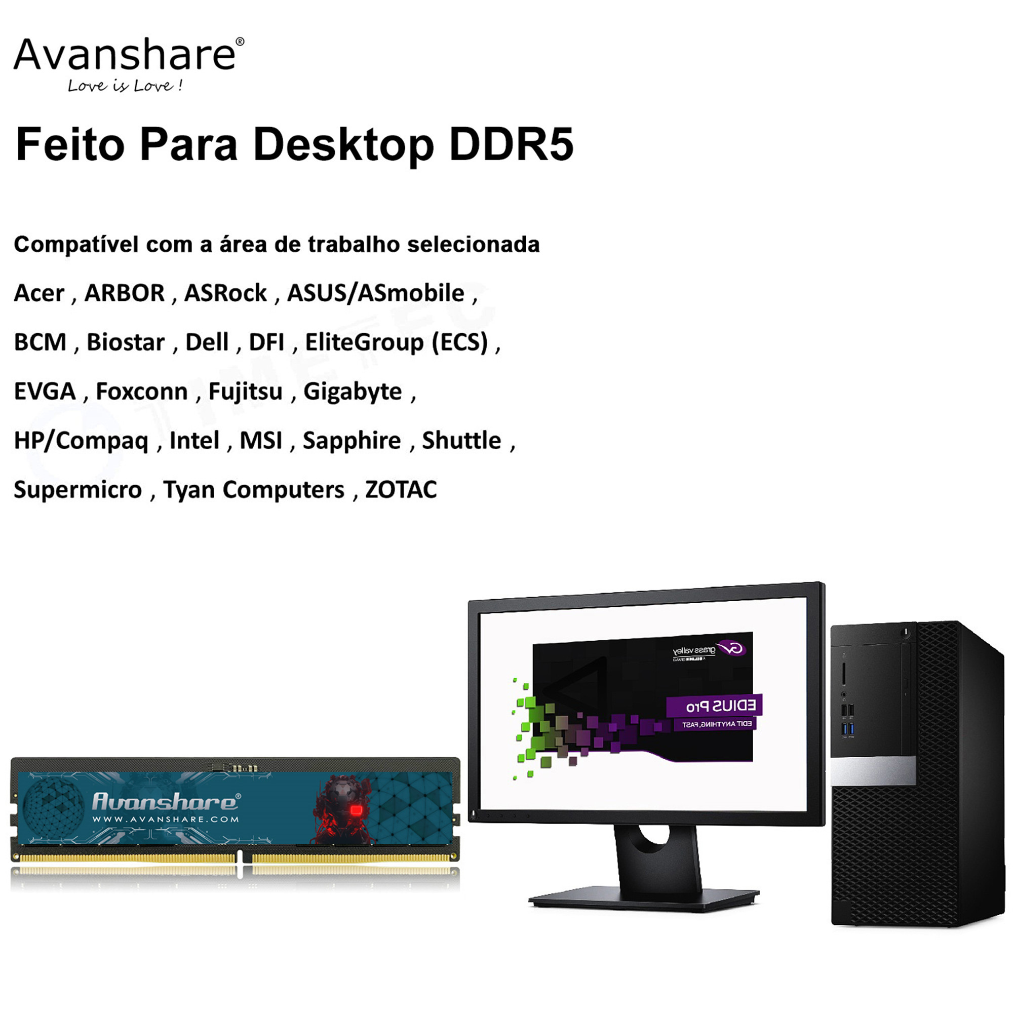 Avanshare Ram Memoria DDR5 DDR - Ddr5 4800Mhz review and price