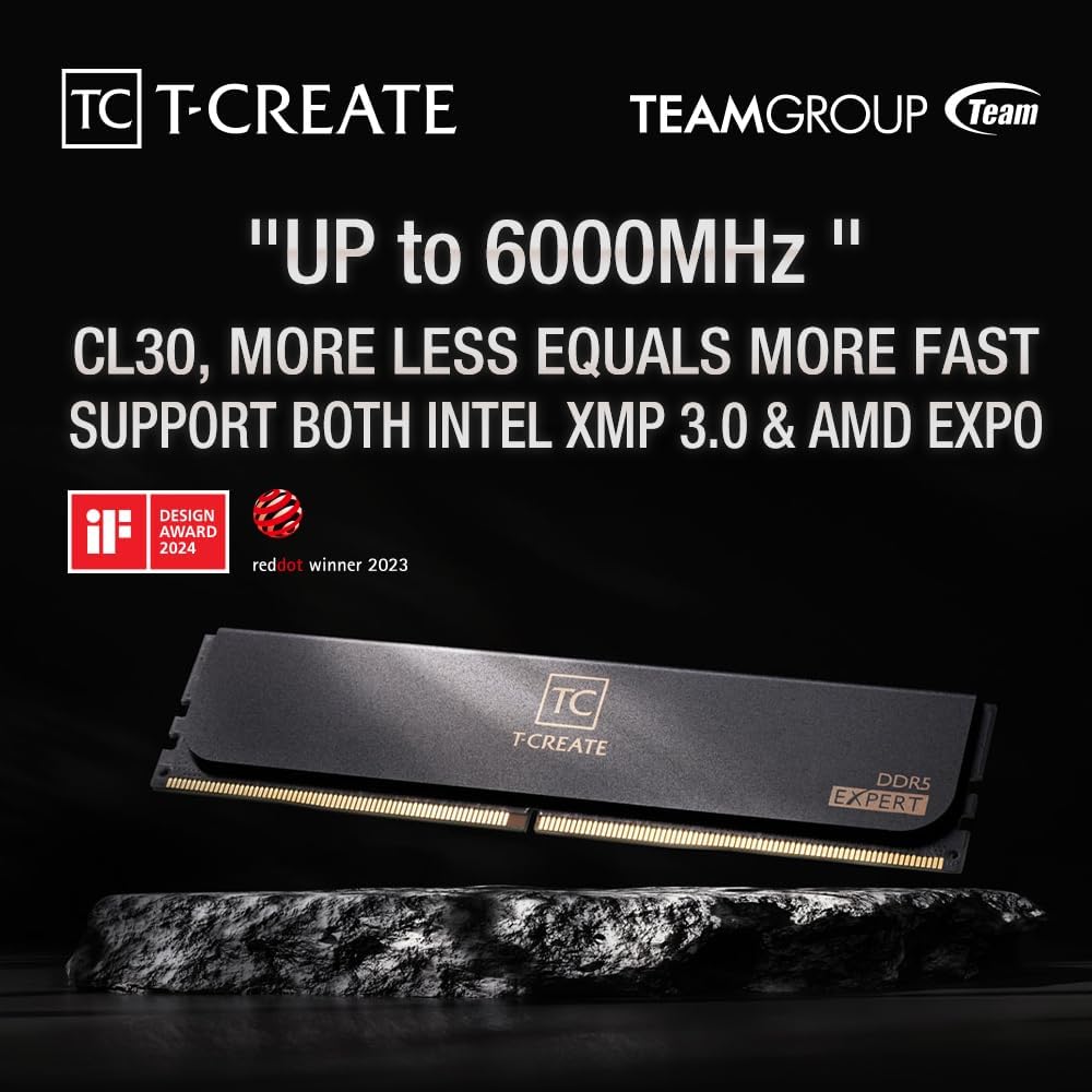 TEAMGROUP T-Create Expert CL30 - Ddr5 Ram review and price