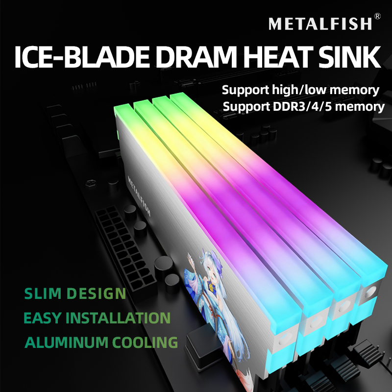 METALFISH DRAM Heatsink 5V-3PI - Ddr5 Memory review and price