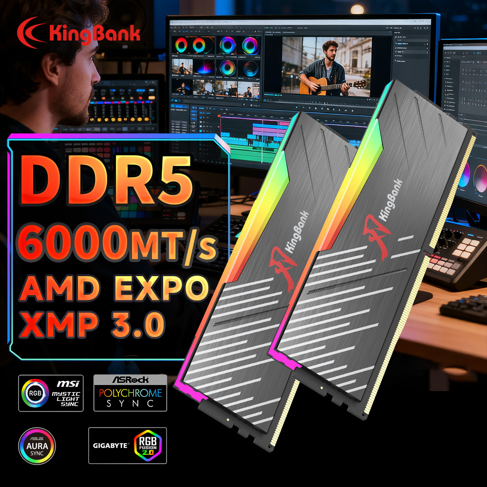 KingBank KRRB DDR5 RGB 16GB /1 - Ddr5 4800Mhz review and price