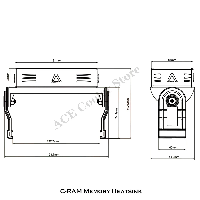 Alseye Memory RAM Cooler for D - Ddr5 Rgb Ram review and price