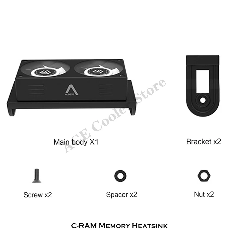 Alseye Memory RAM Cooler for D - Ddr5 Rgb Ram review and price